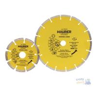 Disco Diamantado Maurer Corona Láser Segmentada Mm 230 Agujero 22,23
