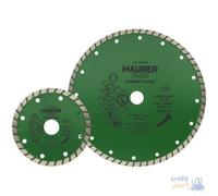 Disco Diamantado Maurer Corona Turbo Para Cemento Tejas Granito Mm 230 Agujero