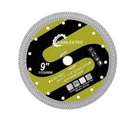 Disco Diamante para Azulejos 230mm - Malla X Hoja de Sierra para Cerámica Porcelánico Mármol Piedra Artificial para Sierra Circular SANLEETEK