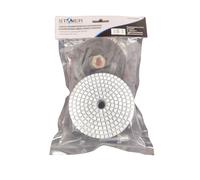 Discos diamantados - STONER - Kit 100 mm - 7 granos 50-3000 - Fijación autoadhesiva - Plato M14