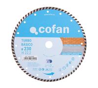 DISCO DIAMANTE TURBO BASICO 230 mm. - Unid: 1