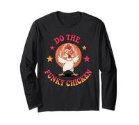 Disco Do The Funky Chicken Manga Larga