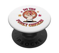 Disco Do The Funky Chicken PopSockets PopGrip Adhesivo