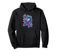 Disco Dolphin Dance Movimientos Sudadera con Capucha