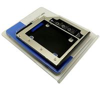 Disco duro de Nimitz 2 nd de disco duro SSD Caddy Adaptador para Lenovo ThinkPad T440p T540p W540p con bisel