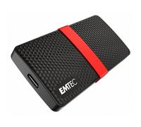 Disco Duro EMTEC X200 128GB SSD USB Tipo C 450MB/s Resistente a golpes