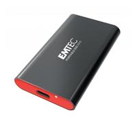 Disco Duro EMTEC X210 Elite 128GB SSD Externo USB-C 10 Gbit/s Carcasa Aluminio
