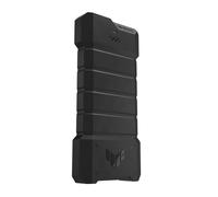 ASUS TUF Gaming A2 - Carcasa SSD USB-C 3.2 Gen 2x2, Interfaz Doble M.2 NVMe PCIe y SATA, M.2 Q-Latch, MIL-STD-810H, IP68, Exterior de Goma de Silicona, Compatible con PS5 y Xbox