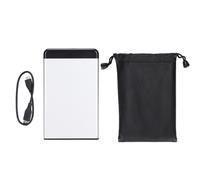 Disco duro externo de funcionamiento silencioso, diseño metálico portátil, alta eficiencia, transferencia de datos rápida, disipación de calor,