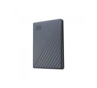 WD 2TB My Passport Compatible con USB-C, Disco Duro Externo Portátil, USB 3.2 Gen 1/USB 3.0, Copia de seguridad y protección con contraseña, Formateado para Windows, ChromeOS y MacOS, Gris