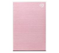 Disco duro externo Seagate One Touch STKY2000405 de 2 TB 2.5" USB Type-C 3.2 Gen 1 (3.1 Gen 1) Oro rosa, Blanco