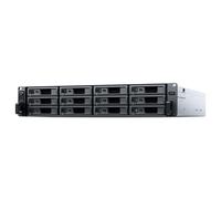 Disco Duro externo Synology 12 bahías SATA Rack 2U RX1225RP con fuente redundante