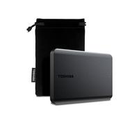 Disco duro externo - TOSHIBA - Canvio Basics - 2 To - USB 3.0 - Funda incluida