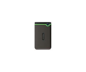 Disco duro externo TRANSCEND StoreJet 25M3 - 1 TB - 2,5" - USB 3.1 Gen 1 - AES 256 bits - gris hierro