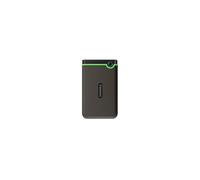 Transcend Disco duro portátil StoreJet 25M3S 4TB USB 3.1 resistente con botón de copia Gris hierro