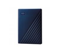 WD 4TB My Passport for Mac, Disco Duro Externo Portátil, USB 3.2 Gen 1/USB 3.0, Copia de seguridad y protección con contraseña, Formateado para MacOS, Azul