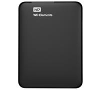 Disco duro externo hdd wd western digital 1tb elements 2.5pulgadas usb 3.0 negro (WDBUZG0010BBK-WESN)