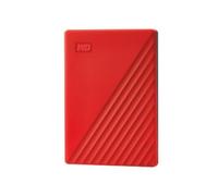 Disco duro externo Western Digital My Passport 2.5" 4TB Rojo