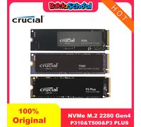 Disco duro interno Crucial P3 Plus 1TB 2TB PCIe Gen4 NVMe M.2 SSD (paquete OEM) y NVME 2280 P310 1TB SSD y Crucial T500 1TB
