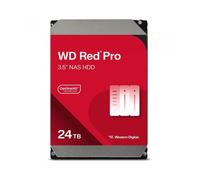 Disco duro interno hdd wd western digital nas red pro wd240kfgx 24tb 3.5 pulgadas sata 6gb - s 7200rpm 512mb