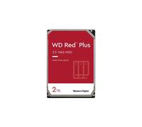 Disco duro interno - WESTERN DIGITAL - Red Plus - 2To - 3.5" - Dedicado NAS - 5400 RPM Clase - SATA 6 GB/s (WD20EFPX)