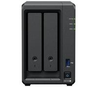 Disco Duro NAS Interno Synology DS725+ 2 Bahías 8GB DDR4 2.5GbE AMD Ryzen Expansible NVMe SSD