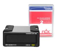 Disco Duro Overland-Tandberg 8865-RDX 2TB HDD Externo USB 3.2 260MB/s RDX QuikStor Negro