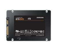 Disco Duro Samsung 870 EVO 4TB SSD 2.5" SATA III 560 MB/s Encriptación AES