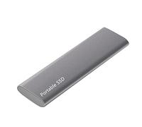 Disco duro SSD externo de 8 TB, disco duro portátil SSD de 1 TB, 2 TB, 4 TB, disco duro externo de 1 TB para portátil con USB 3.1 tipo C (Color: gris, tamaño: 500 GB)