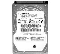 Disco Duro Toshiba MK5075GSX 500GB 5400U / Min 8MB Cache SATA II 3Gbps 2.5''