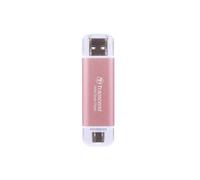 Transcend 1TB SSD Portátil ESD310P, 10 Gbit/s, Tipo-A/Tipo-C, Compatible con PS4/PS5 TS1TESD310P