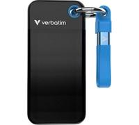 Disco Duro Verbatim Pocket SSD 0,13TB M.2 USB-C 3.2 Gen 2 1000MB/s Azul Negro