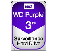 Disco Duro WD Purple 3TB HDD 5400rpm 64MB 3.5" Serial ATA III Surveillance