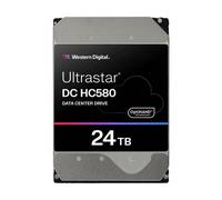 Disco Duro Western Digital 24TB HDD 7200rpm Ultrastar DC HC580 SATA 512MB Enterprise