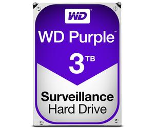 Disco duro Western Digital Purple de 3 TB para vigilancia, SATA de 5400 RPM, 6 Gb/s, 64 MB de cach , 3,5 pulgadas - WD30PURX [Versi n anterior]
