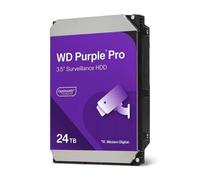 WD Purple Pro 24TB Smart Video Disco Duro Interno de 3,5" - 7200 RPM, AllFrame Technology, 550 TB/año, 512 MB Caché