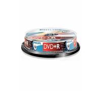 Disco DVD+R Philips DR4S6B10F/00 4.7 GB Alta Velocidad Bobina Grabable