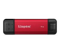 Kingston SSD portátil de Doble Conector 1TB Dual USB-A/C hasta 1050MB/s de Lectura USB 3.2 Gen 2 - SPSD/1TB
