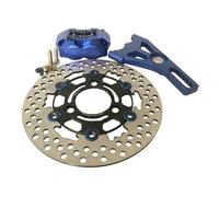 Disco Freno a Disco Pinzas De Freno De 82mm para Motocicleta Scooter con Soporte Adaptador De Bomba De Disco De 220mm para Aerox BWS RSZ