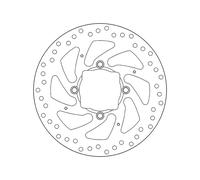 DISCO FRENO BREMBO SERIE ORO 68B407H2