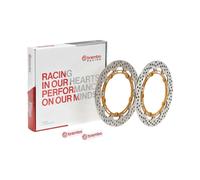 Juego de discos de freno brembo upgrade supersport redondo flotante-pareja para