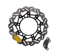 Disco Freno Kit adaptador de pinza Rotor aleación aluminio CNC disco freno 267MM para NMAX155 2017-2024