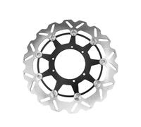 Disco Freno Moto Para CR125 CR250 CRF250R CRF450R CRF450RX CRF250X CRF250RX 2024 320mm Disco De Rotor Freno Flotante Delantero(320MM Black)