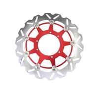 Disco Freno Moto Para CR125 CR250 CRF250R CRF450R CRF450RX CRF250X CRF250RX 2024 320mm Disco De Rotor Freno Flotante Delantero(320MM Red)