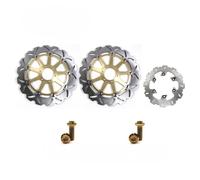 Disco Freno Motocicleta Placa Rotor De Disco Freno Flotante Delantero Y Trasero para Juego Pernos para YZF-R 750 YZF R 1993 1994 1995 1996 1997 YZF750R / YZF750SP