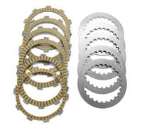 Disco fricción Embrague Kit de Placa de Disco de fricción de Embrague para NT400, VT500, VRX400T, NV400 (22202-ML4-611, 22202-MAE-000, 22201-377-000, 22321-MM9-000)