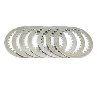 Disco fricción Placas De Acero Para Embrague Fricción Corcho Motocicleta Para XJR400 2006 Para XJR400R 00-15 FJ600 84-85 FZ600 86-88 XJ600S 92-03