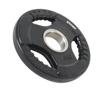 Disco Fundido Engomado Pesos Gimnasio Crossfit Balancín Pesas Agujero 50MM