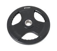 Disco Fundido Engomado Pesos Gimnasio Crossfit Balancín Pesas Agujero 50MM