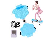 Disco Giratorio Cintura - Torsión Abdominal Silenciosa | Máquina Inteligente Ajustable | Aparato De Ejercicio Portátil | Equipo De Entrenamiento Para El Núcleo En Casa Gimnasio Tonificar Muslos